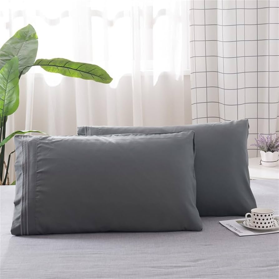 Amazon｜髪と肌用のサテン枕カバー、非常に柔らかく、シルクに似た冷却